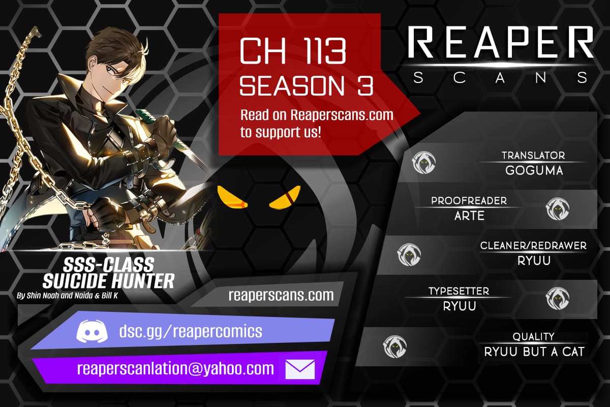 SSS-Class Suicide Hunter, Chapter 113 image 01